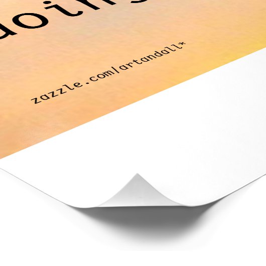 BEGINNEN SIE MIT ST. FRANCIS POSTER (Ecke)