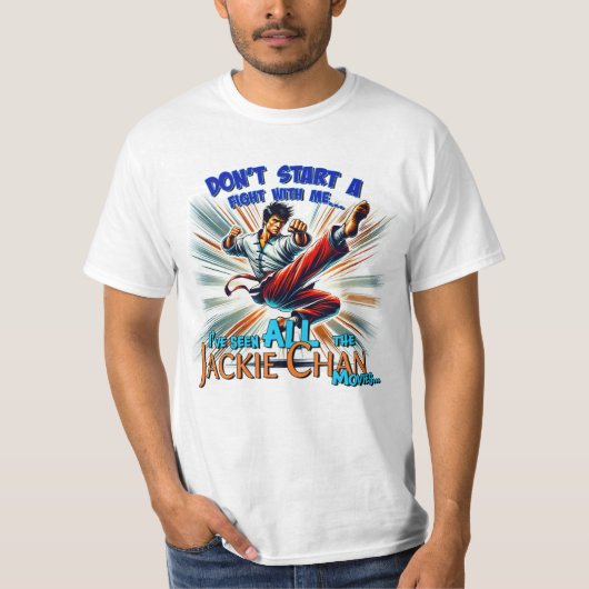 Beginnen Sie nicht mit mir T-Shirt (Vorderseite)