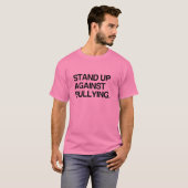 BEGINNEN SIE SICH GEGEN BULLING T-Shirt (Vorne ganz)