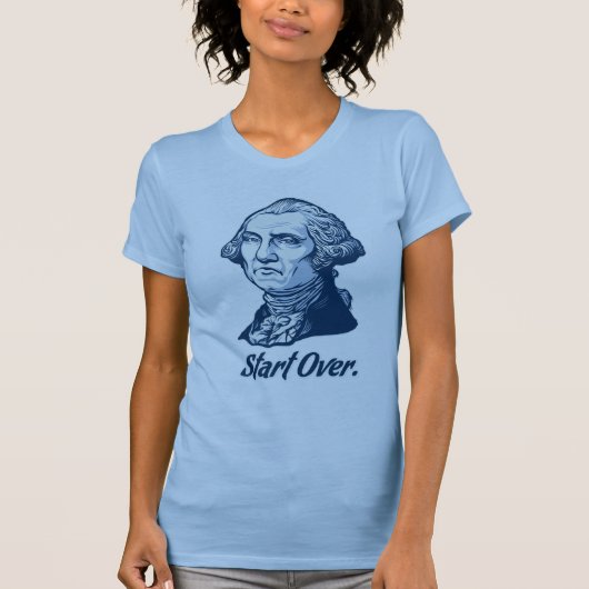 Beginnen Sie über T - Shirt (Vorderseite)