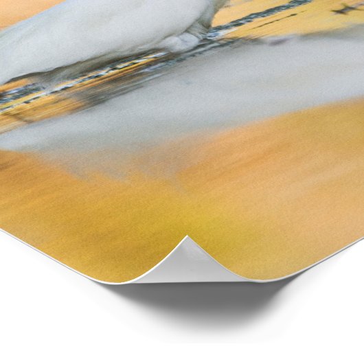 Beginnen Sie, wenn die Sonne eingestellt ist Poster (Ecke)