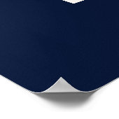 Beginnen Sie, wo Sie dekorative Typografie sind Poster (Ecke)