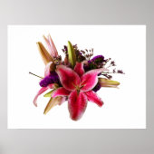 BEGINNEN UNTER $20 - Bouquet mit Stargazer Liliesc Poster (Vorne)
