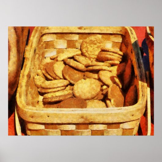 BEGINNEN UNTER $20 - Ingwer Snap Cookies im Warenk Poster (Vorne)