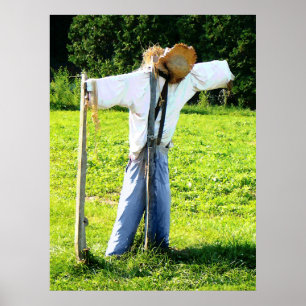 BEGINNEN UNTER $20 - Vogelscheuche Poster