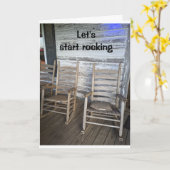 BEGINNEN WIR "ROCKING" "60. GEBURTSTAG" WISH Card Karte (Gelbe Blume)