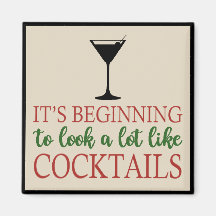 Beginnend, sehr wie Cocktails-Magnet auszusehen