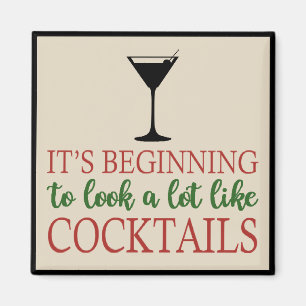 Beginnend, sehr wie Cocktails-Magnet auszusehen Magnet