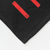 Beginnend, so auszusehen, wie ich Ihnen so gesagt  Fleecedecke (Ecke)