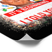 Beginnend, so auszusehen, wie ich Ihnen so gesagt  Poster (Ecke)