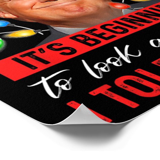 Beginnend, so auszusehen, wie ich Ihnen so gesagt  Poster (Ecke)