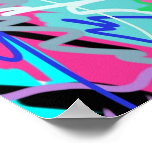 Beginnend zu blühen poster (Ecke)