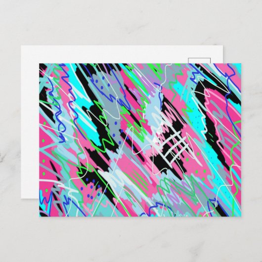 Beginnend zu blühen postkarte (Vorne/Hinten)