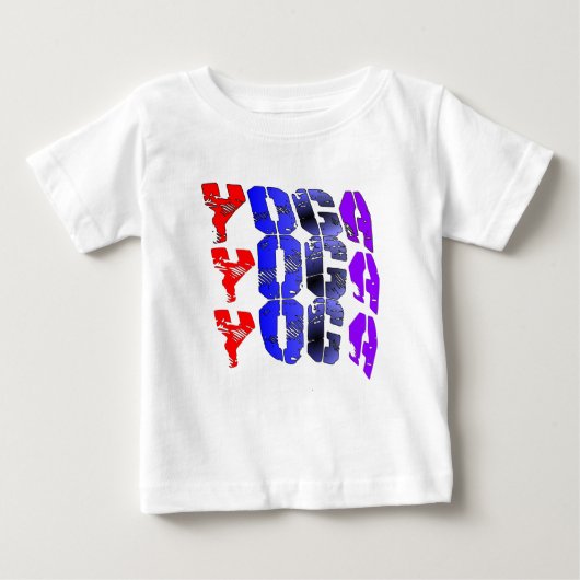Beginner Yoga Baby T-shirt (Vorderseite)