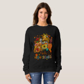 Beginning Of Autumn Fall Teacher Sunflower Hello H Sweatshirt (Vorne ganz)