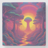 Beginning of The Fall Art Steinuntersetzer (Vorderseite)