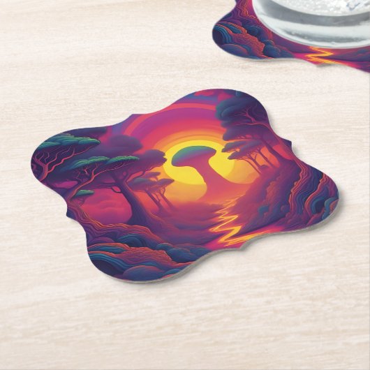 Beginning of The Fall Art Untersetzer (angewinkelt)