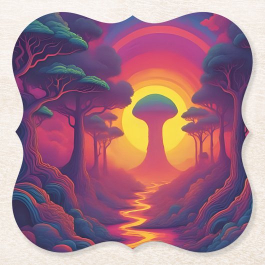 Beginning of The Fall Art Untersetzer (Vorderseite)