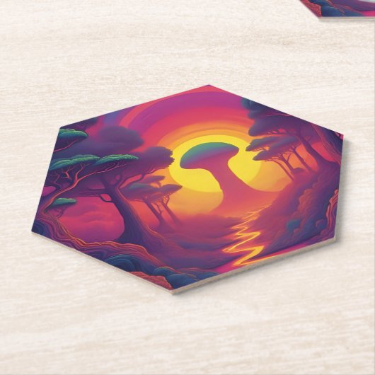 Beginning of The Fall Art Untersetzer (angewinkelt)