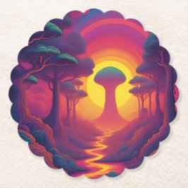 Beginning of The Fall Art Untersetzer