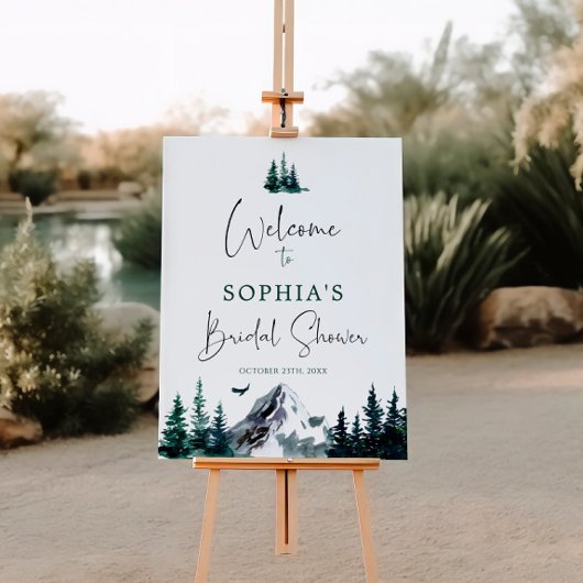 Beginnt das Brautparty-Willkommenszeichen für das Poster