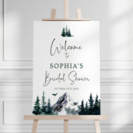 Beginnt das Brautparty-Willkommenszeichen für das Poster