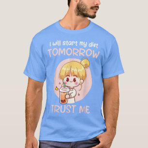 Beginnt meine Ernährung Morgen Vertrauen in mich g T-Shirt
