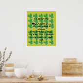 Beginnt mit 11,20 Dollar pro irisches Gebet Poster (Küche)