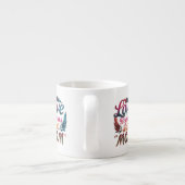 Beginnt mit "Mama" - Spezialität Espresso Tasse (Rückseite)
