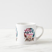 Beginnt mit "Mama" - Spezialität Espresso Tasse (Rechts)