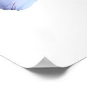 BEGINNT UNTER $20 - Schöne weiße Lilien Poster (Ecke)