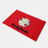 Begium Soccer Fußmatte (Schrägansicht)
