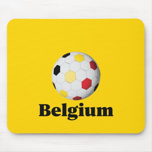 Begium Soccer Mousepad (Vorne)