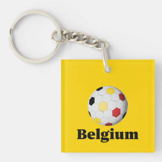 Begium Soccer Schlüsselanhänger