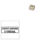 BEGLAUBIGTE KOPIE DES ORIGINALDOKUMENTS GUMMISTEMPEL (Stempel)