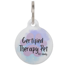 Beglaubigte Therapie Begleitung der Begleiterin Haustiermarke