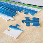 Begleite 3 wilde gestreifte abstrakte Puzzle (Seite)