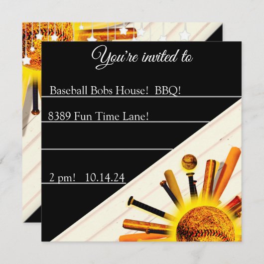 BEGLEITEN SIE SONNTAGS! EINLADUNG (Vorne/Hinten)