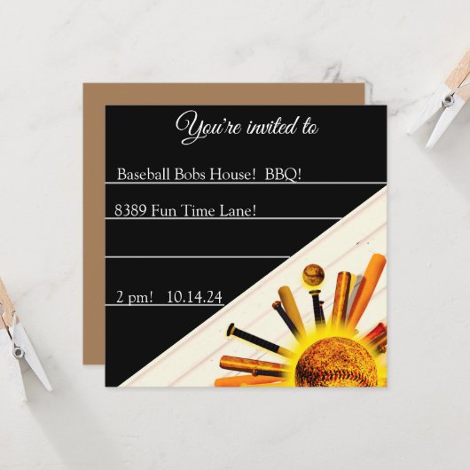 BEGLEITEN SIE SONNTAGS! EINLADUNG (Vorderseite/Rückseite Beispiel)