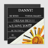 BEGLEITEN SIE SONNTAGS! Magneteinladung (Vorne/Hinten)