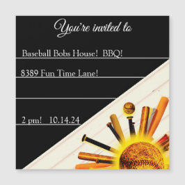 BEGLEITEN SIE SONNTAGS! MAGNETEINLADUNG