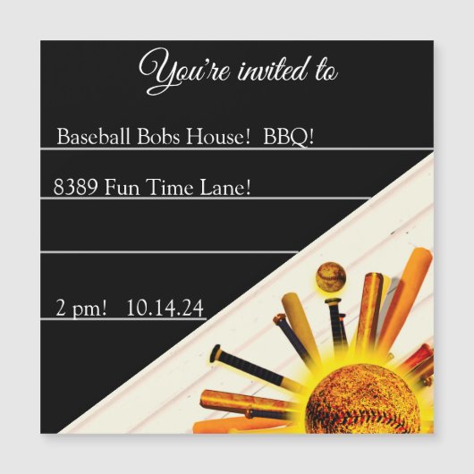 BEGLEITEN SIE SONNTAGS! MAGNETEINLADUNG (Vorderseite)