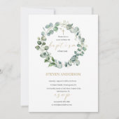 Begleiten Sie uns bei einer Taufveranstaltung Einladung (Vorderseite)