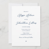 Begleiten Sie uns, Einladung zur Hochzeit der Brau (Vorderseite)