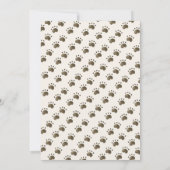 Begleiten Sie uns für ein Pawty Dog Thema Geburtst Einladung (Rückseite)