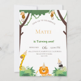 Begleiten Sie uns für ein wildes Abenteuer - Erste Einladung