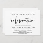 Begleiten Sie uns für eine Feierabend, Mi-Probe Einladung (Vorne/Hinten)