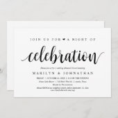 Begleiten Sie uns für eine Feierabend, Mi-Probe Einladung (Vorne/Hinten)