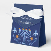 Begleiten Sie uns für eine fröhliche Hanukkah-Feie Geschenkschachtel (Vorderseite)