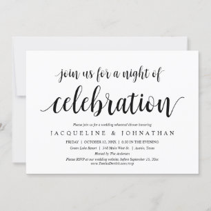 Begleiten Sie uns für eine Nacht der Probe Einladung